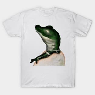 Cute Baby Alligator Digital Art T-Shirt